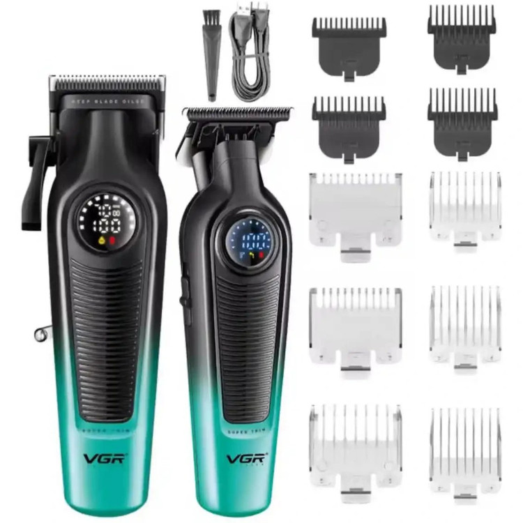 ست ماشین اصلاح وی جی آر مدل V-196 و V-996