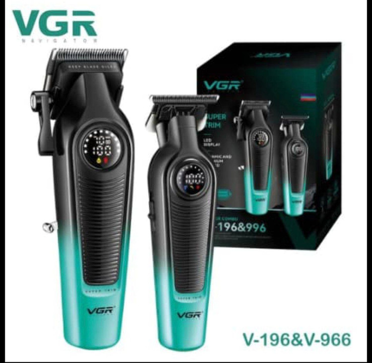 ست ماشین اصلاح وی جی آر مدل V-196 و V-996