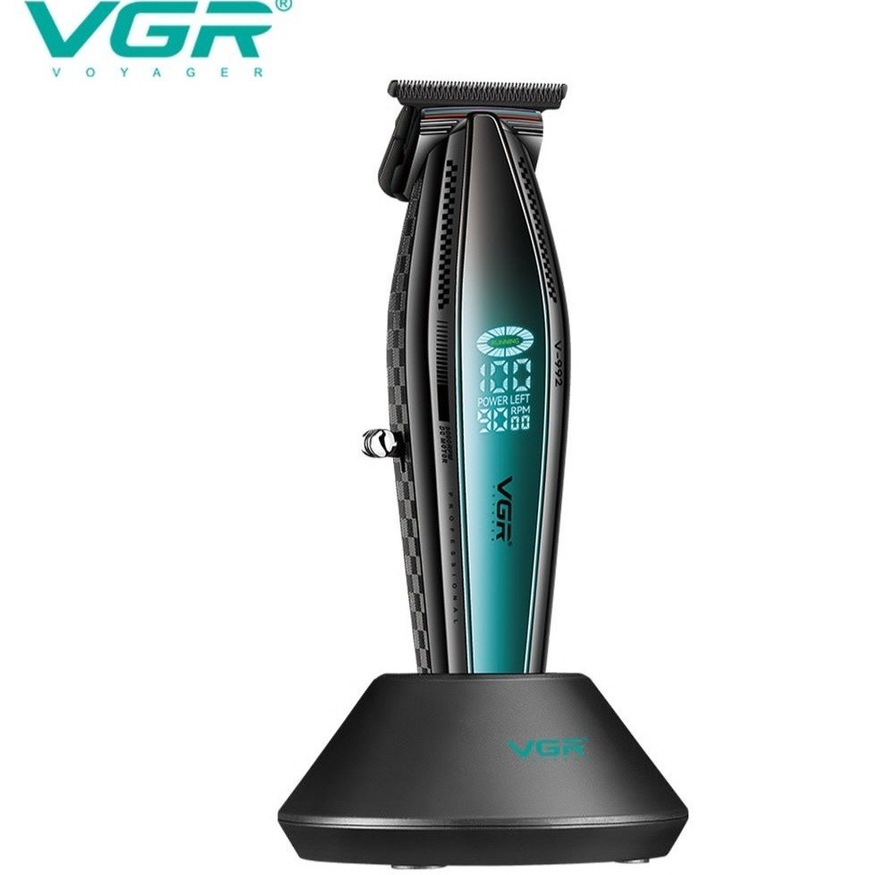 ماشین اصلاح موی سر و صورت وی جی آر مدل V-992 با تیغه سرامیک و ضد آب